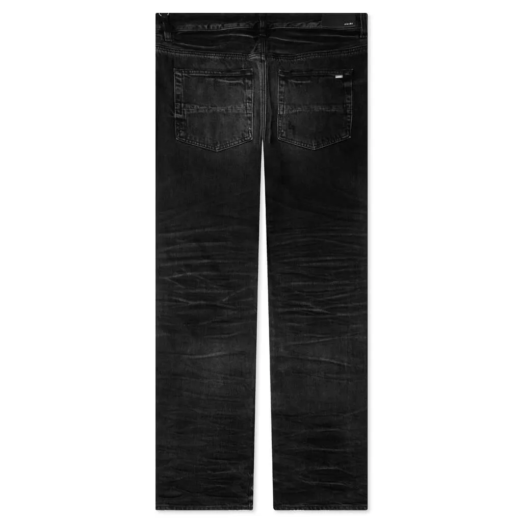 Stack Straight Jean - Faded Black