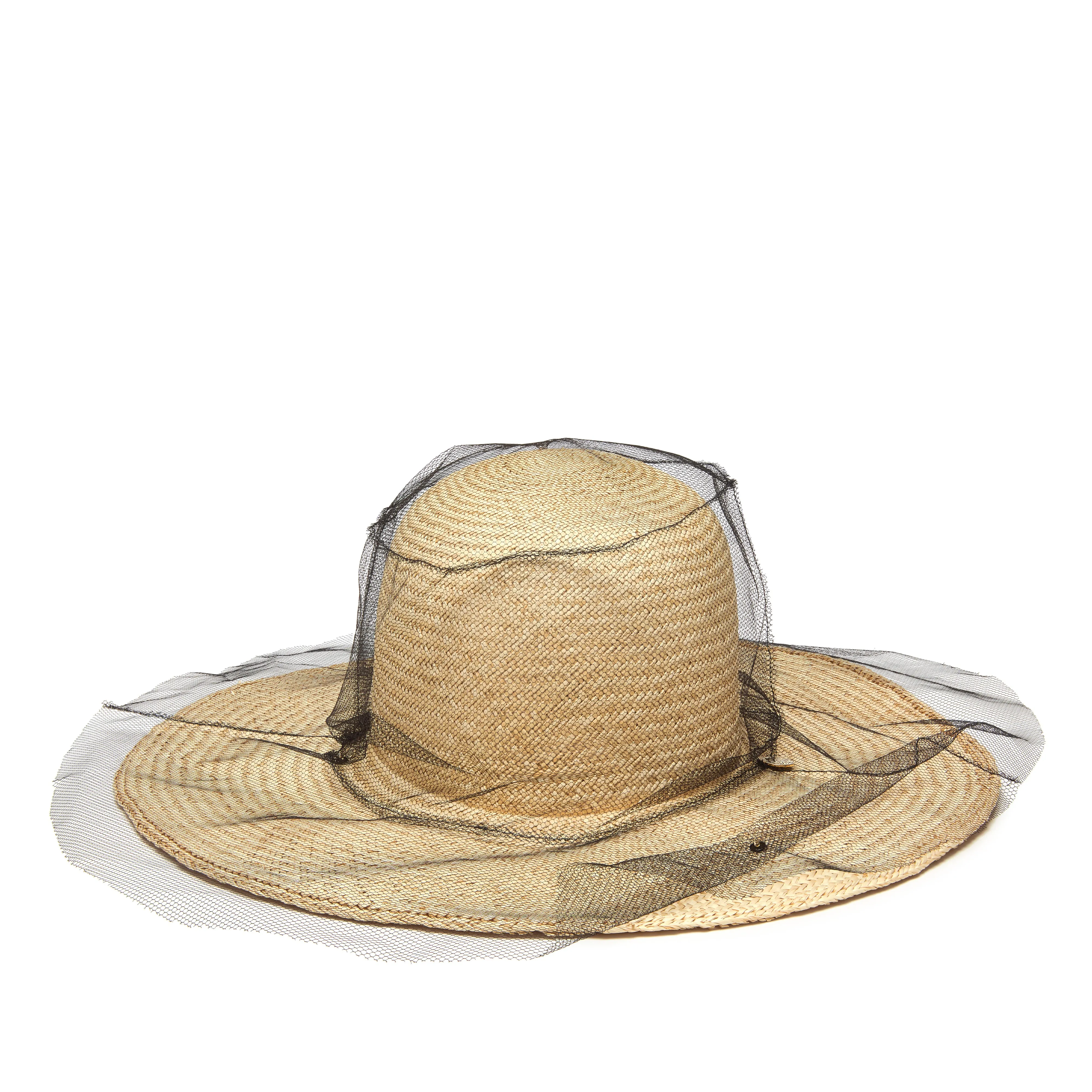 Stephen Jones - Illusion Hat - (Natural/lBlack)