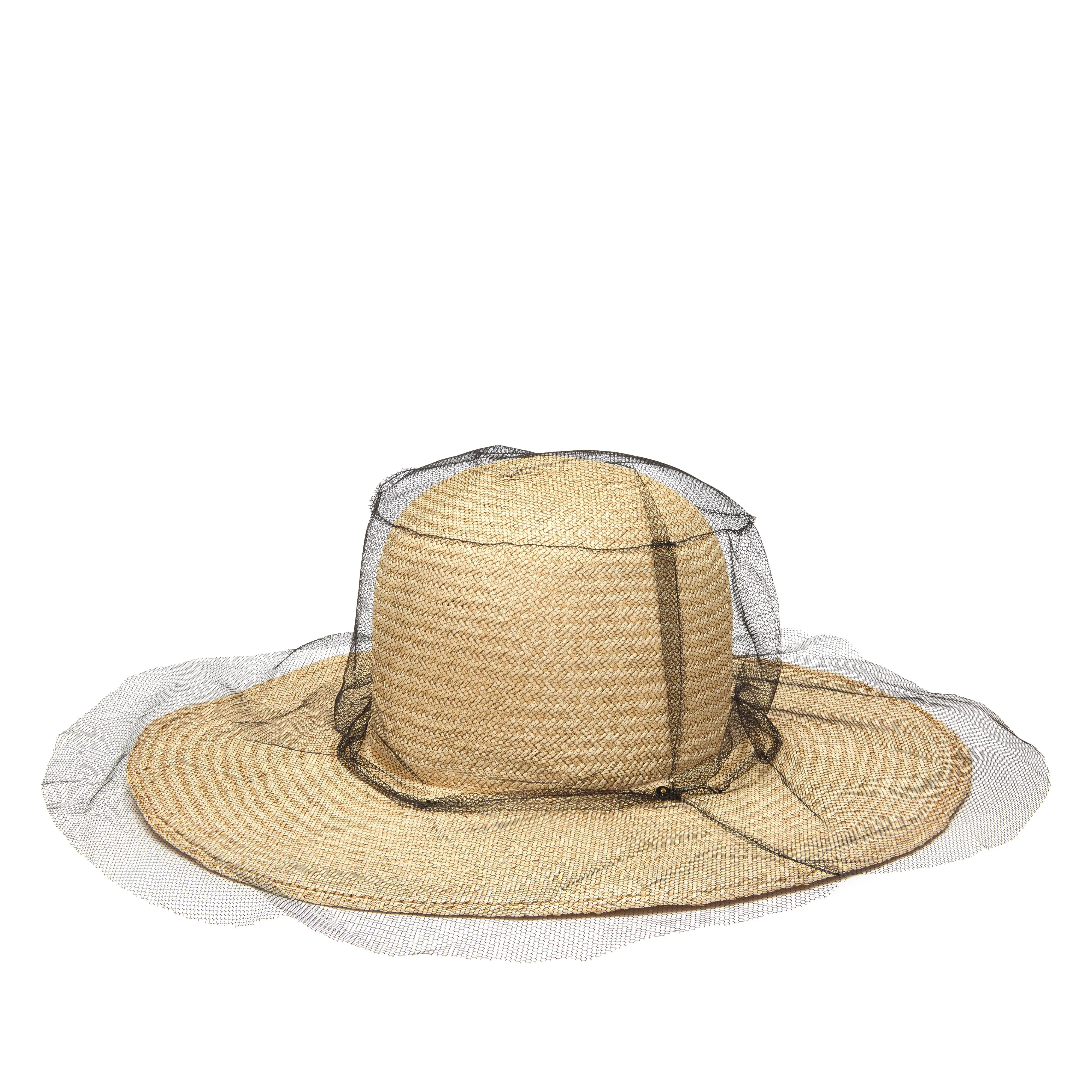 Stephen Jones - Illusion Hat - (Natural/lBlack)