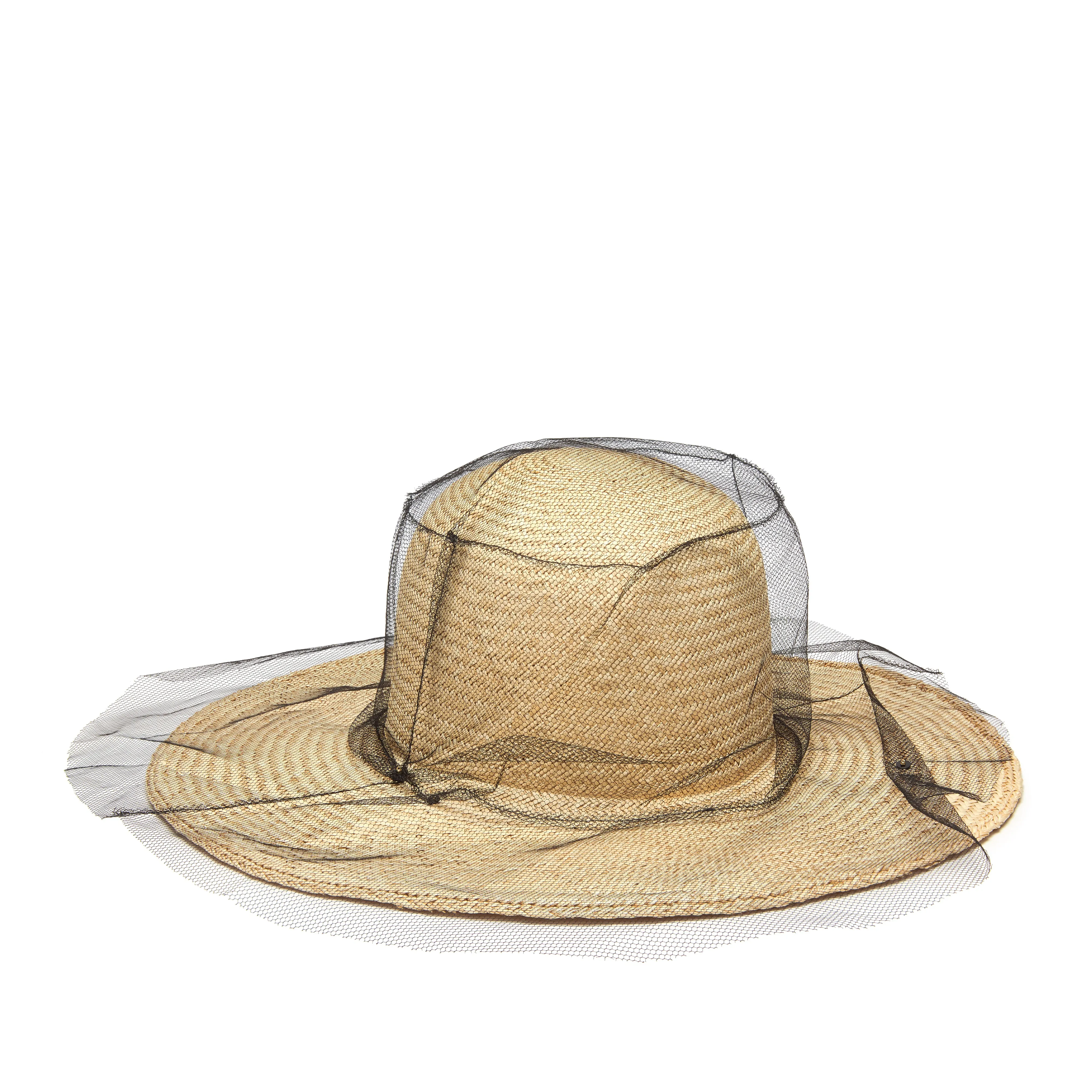 Stephen Jones - Illusion Hat - (Natural/lBlack)