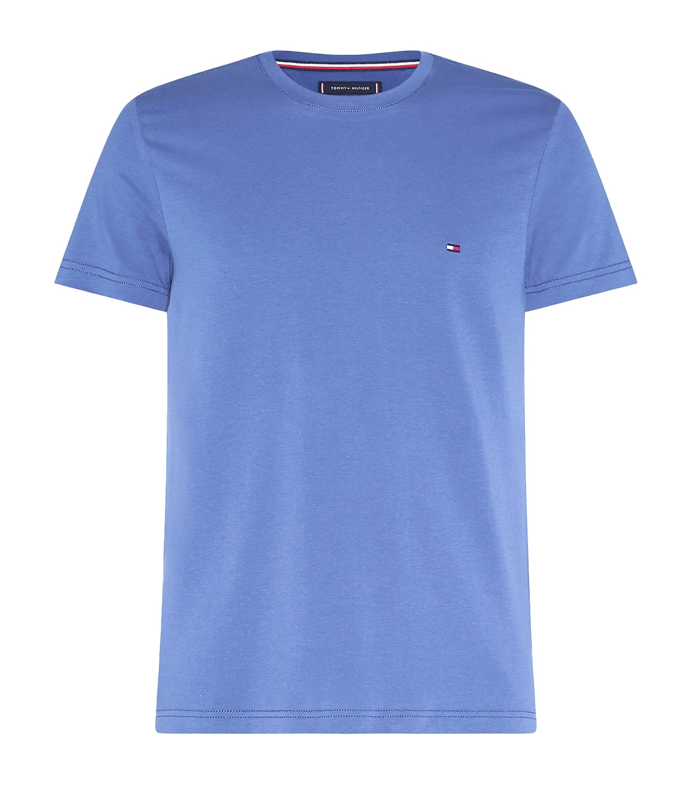 Stretch Slim Fit Tee in Faded Indigo