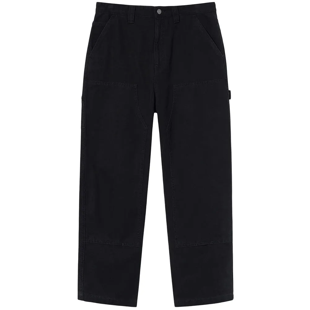 STSSY CANVAS WORK  PANT // BLACK