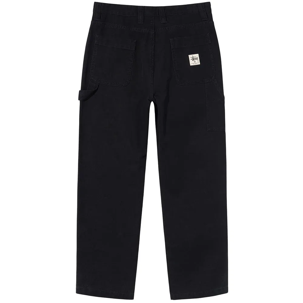 STSSY CANVAS WORK  PANT // BLACK