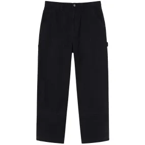 STSSY CANVAS WORK  PANT // BLACK