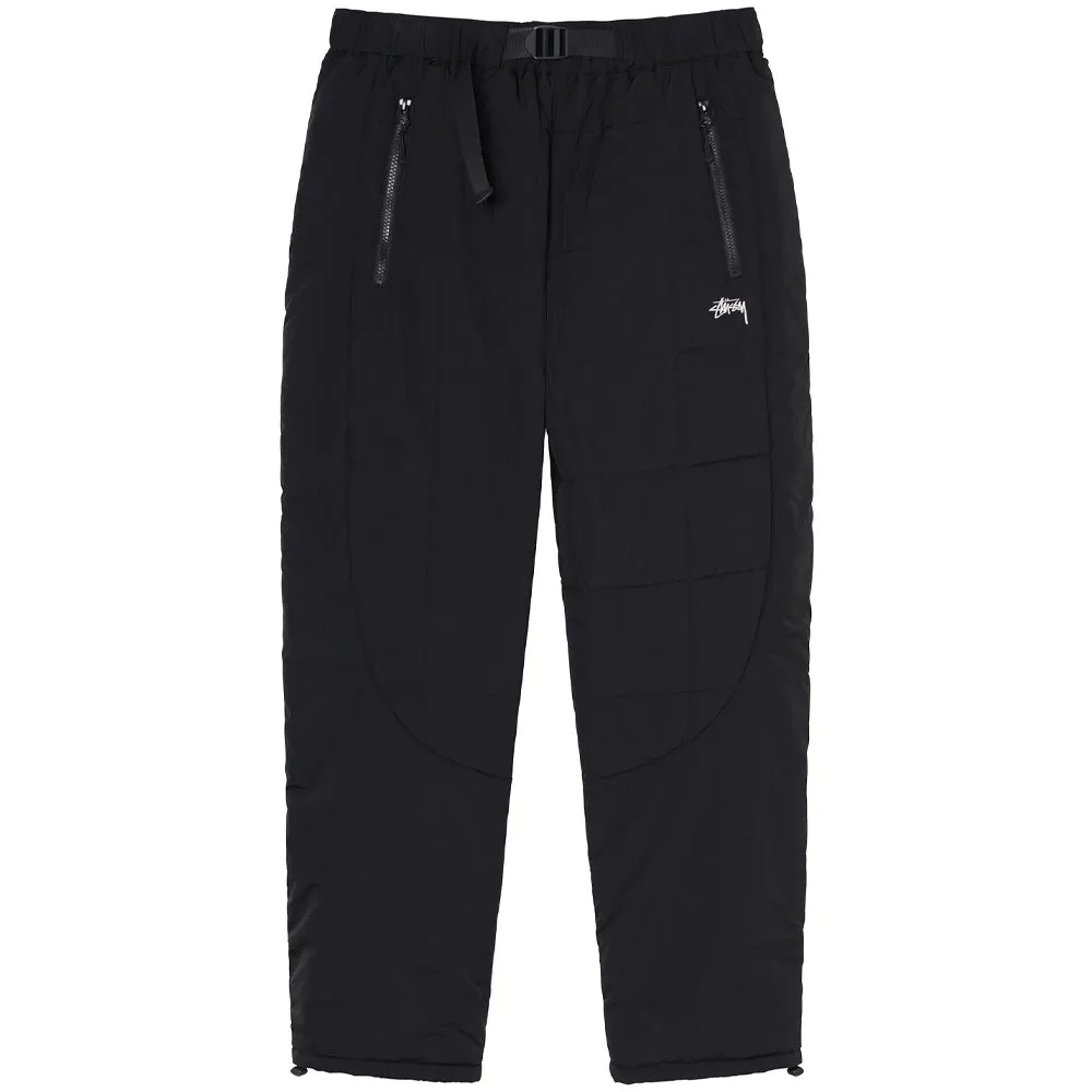 STSSY PRIMALOFT MOUNTAIN PANT // BLACK