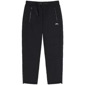 STSSY PRIMALOFT MOUNTAIN PANT // BLACK