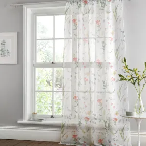 Summer Burst Printed Voile Curtains - 140x228