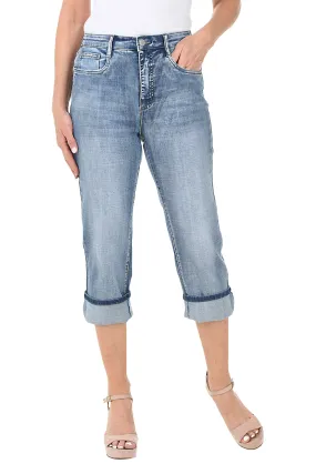 Suzanne Denim Crop Pant