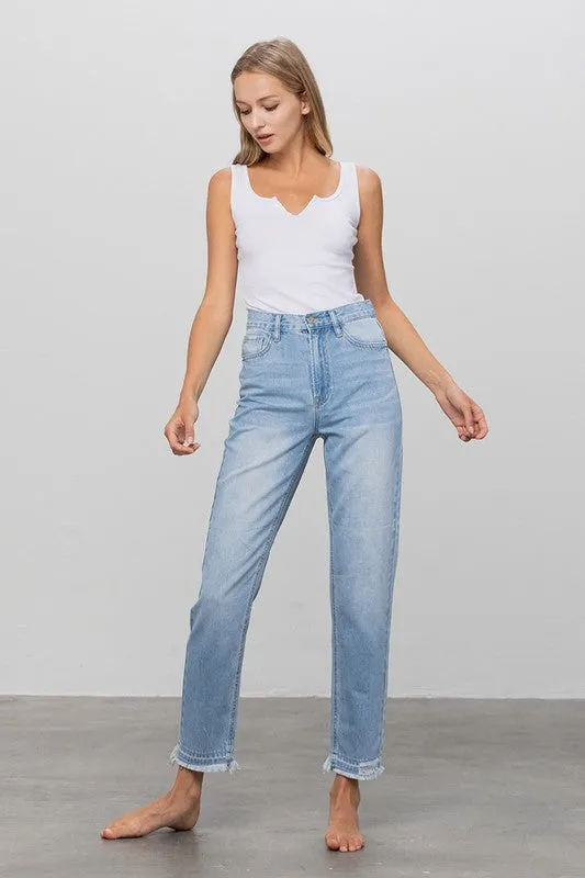 The Hanna High Rise Girlfriend Jeans