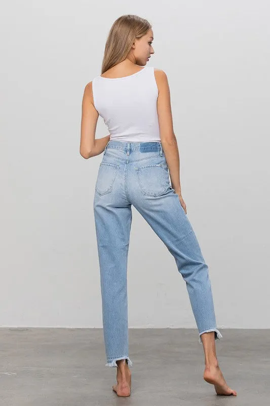 The Hanna High Rise Girlfriend Jeans