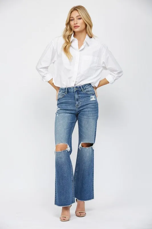 The Jayda Super High Wide Leg Jeans