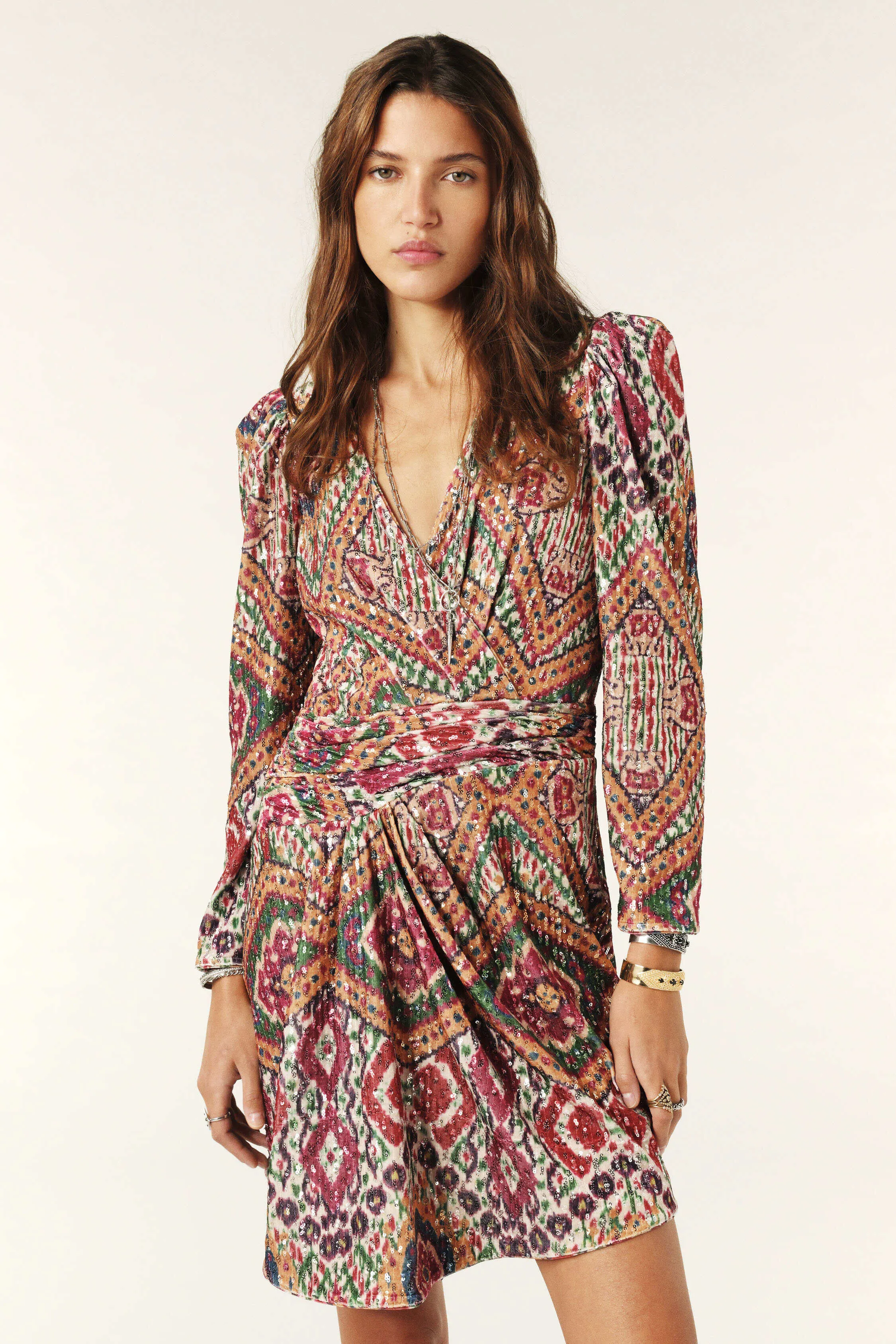 TOLA mini sequined dress