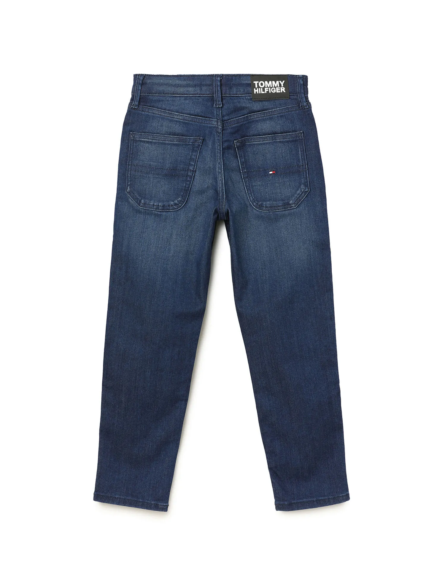 Tommy Hilfiger Kids Boys Modern Straight Mid Rise Jeans