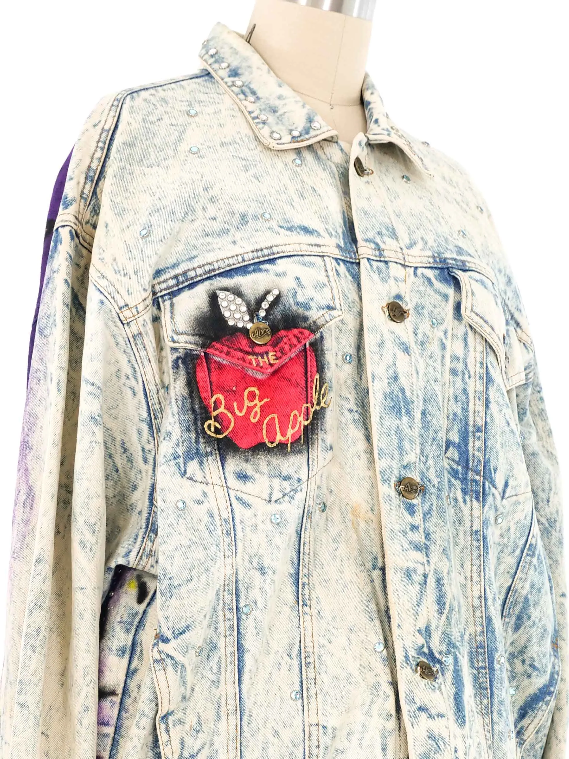 Tony Alamo New York Painted Denim Jacket