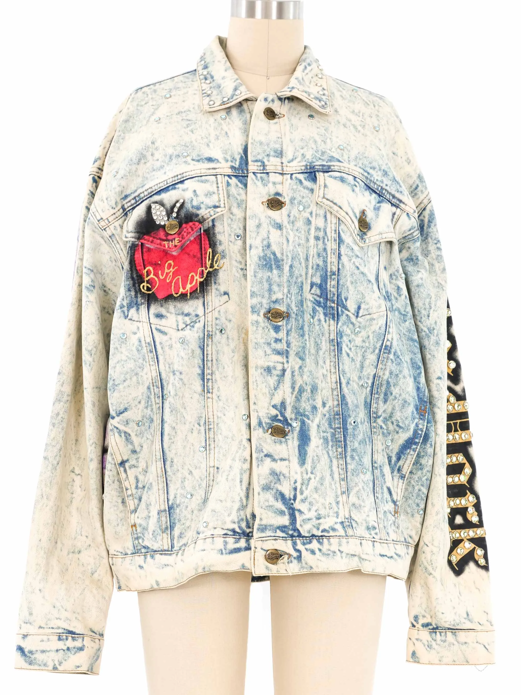 Tony Alamo New York Painted Denim Jacket