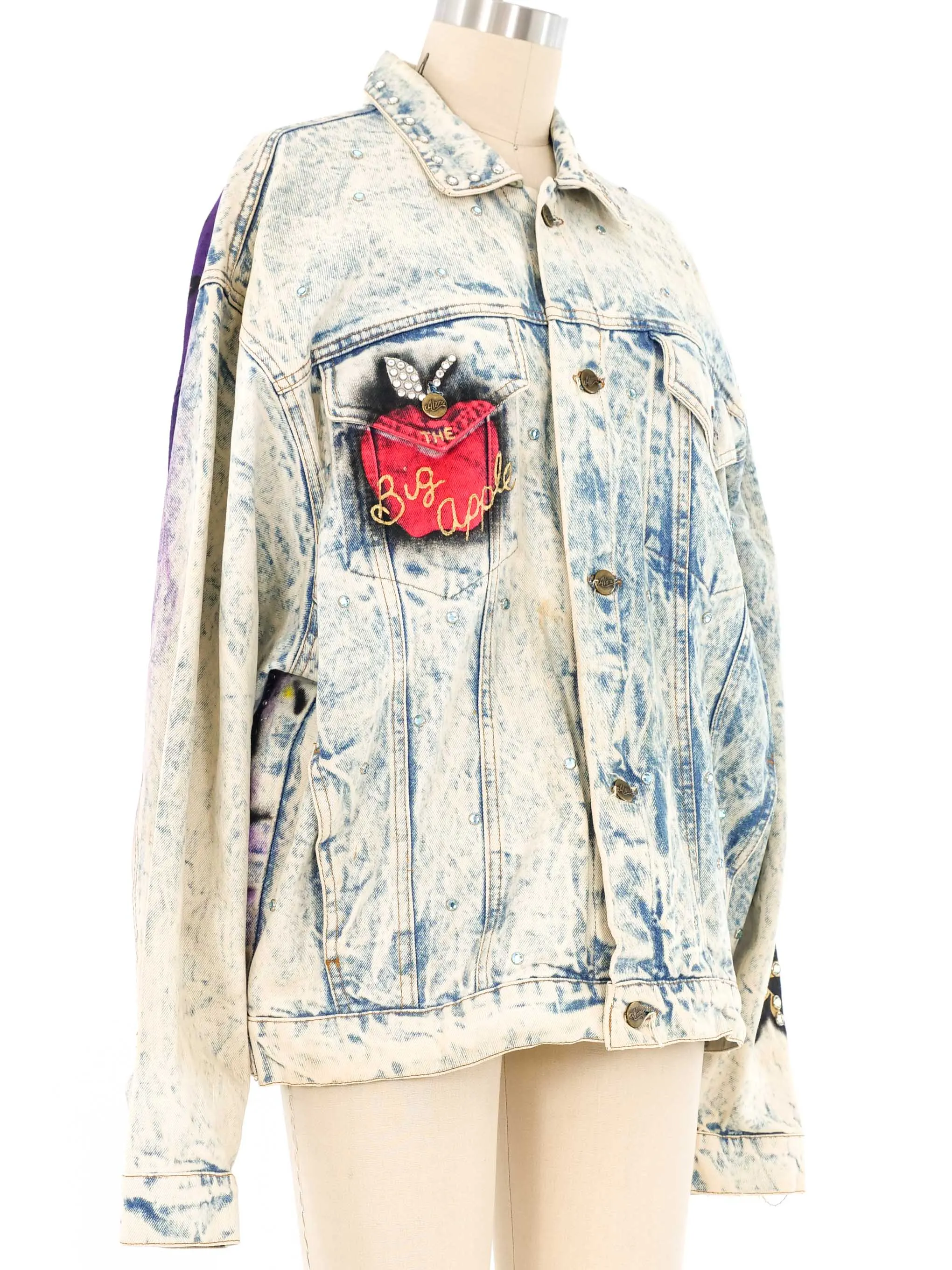 Tony Alamo New York Painted Denim Jacket