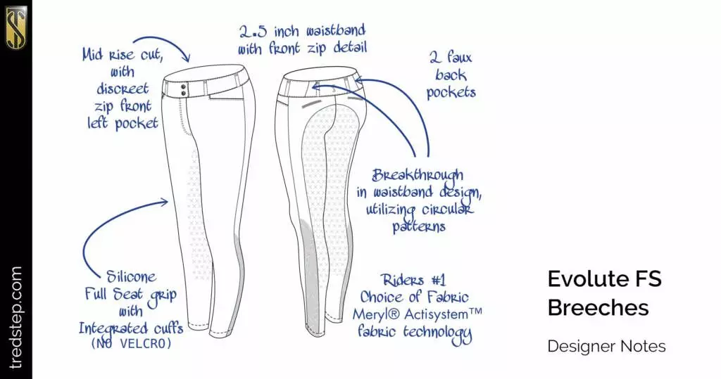 Tredstep Evolute Full Seat Breeches