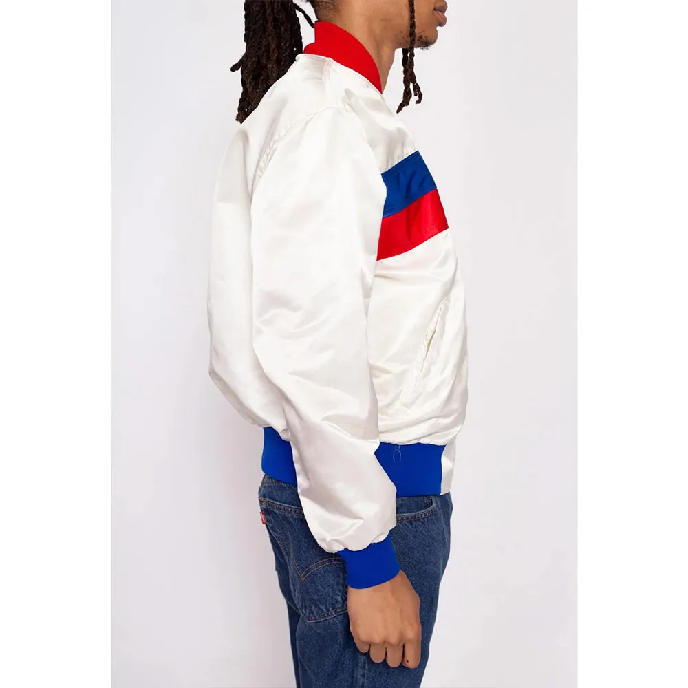 USA 80’s White Satin Jacket