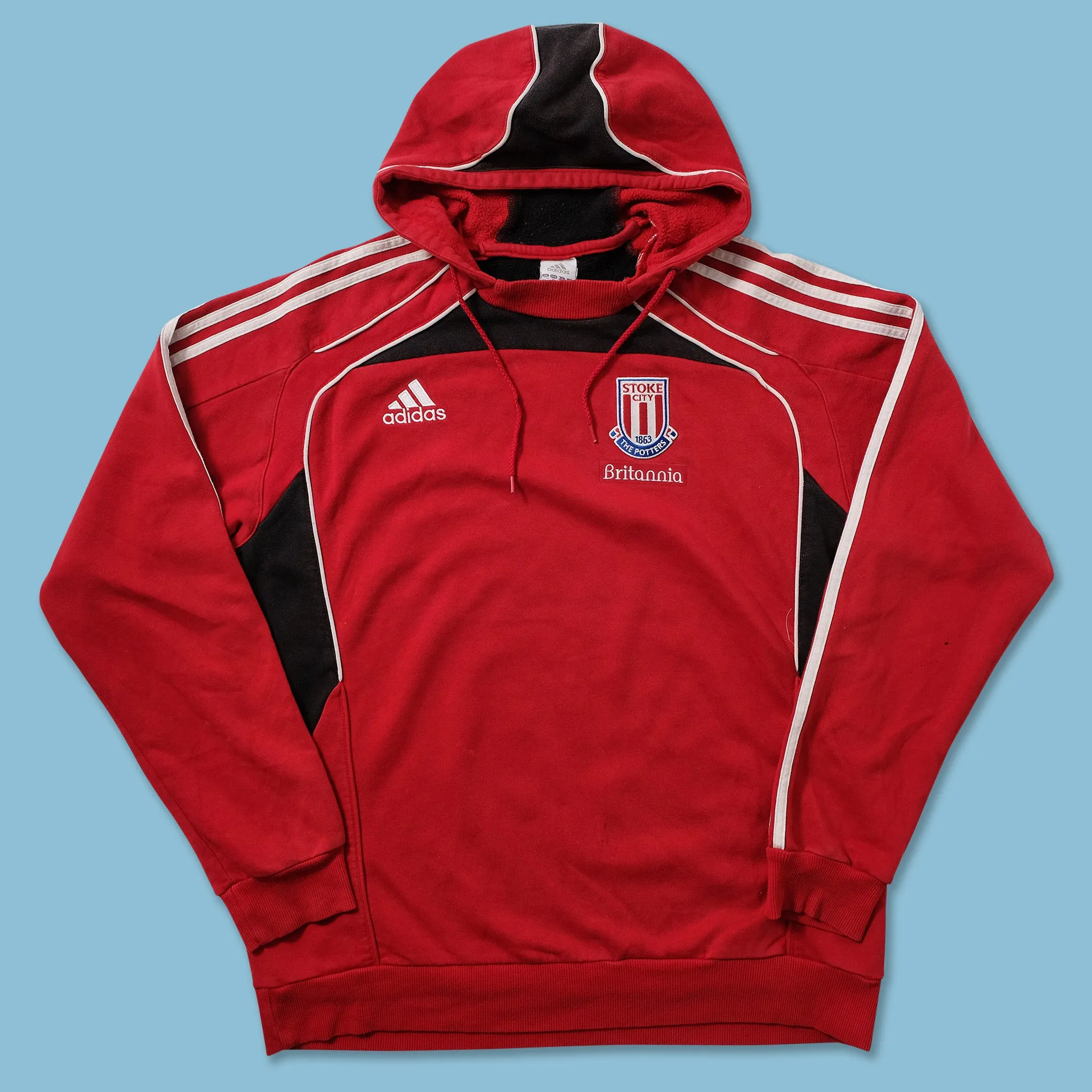 Vintage adidas Stoke City Hoody Large