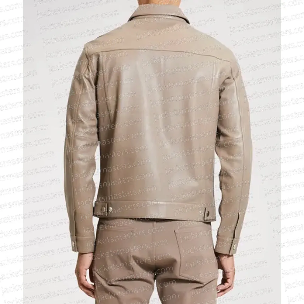 With Love Season 2 Desmond Chiam Leather Jacket