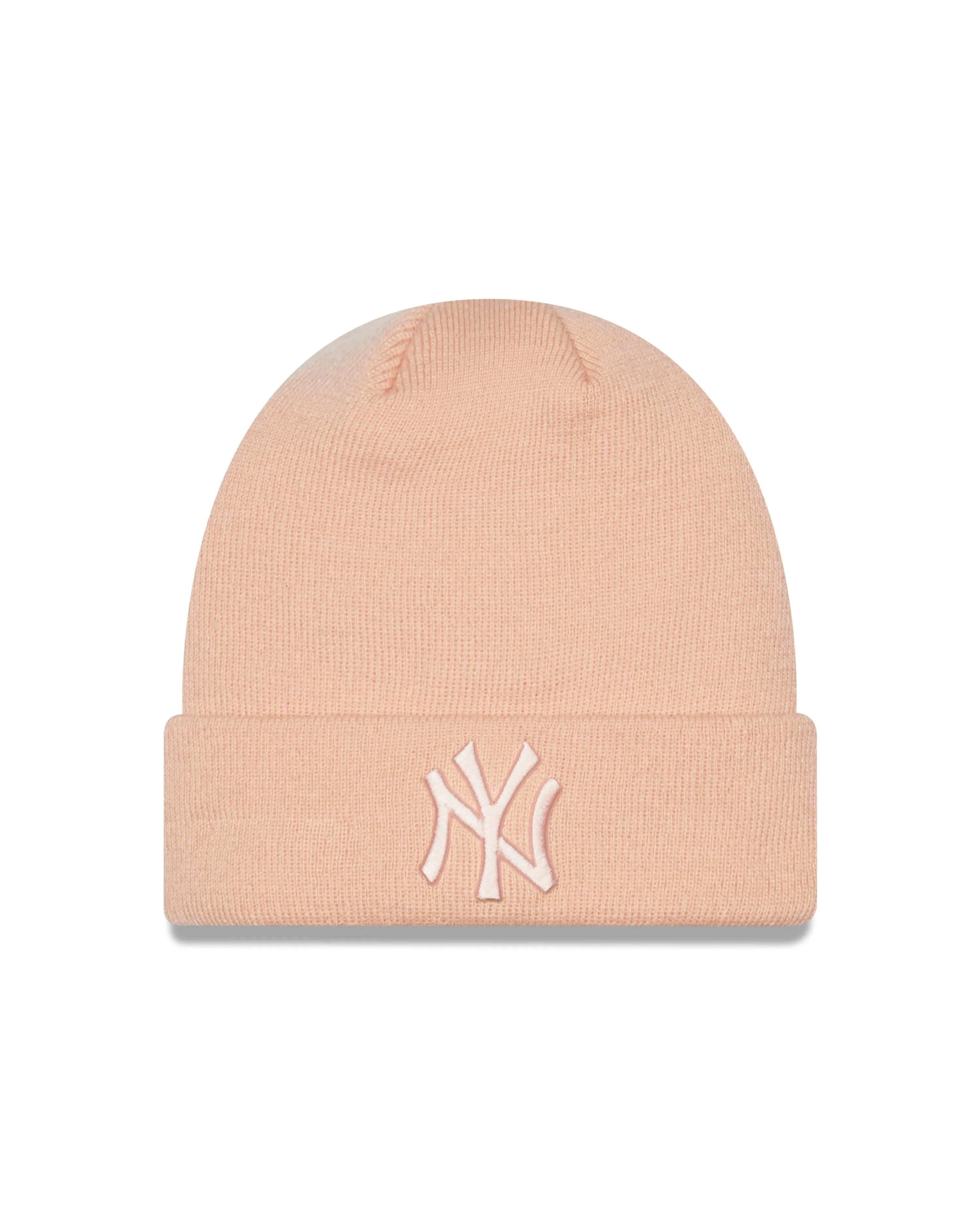 WOMEN NEW ERA NEW YORK YANKEES ESSENTIAL PINK CUFF KNIT