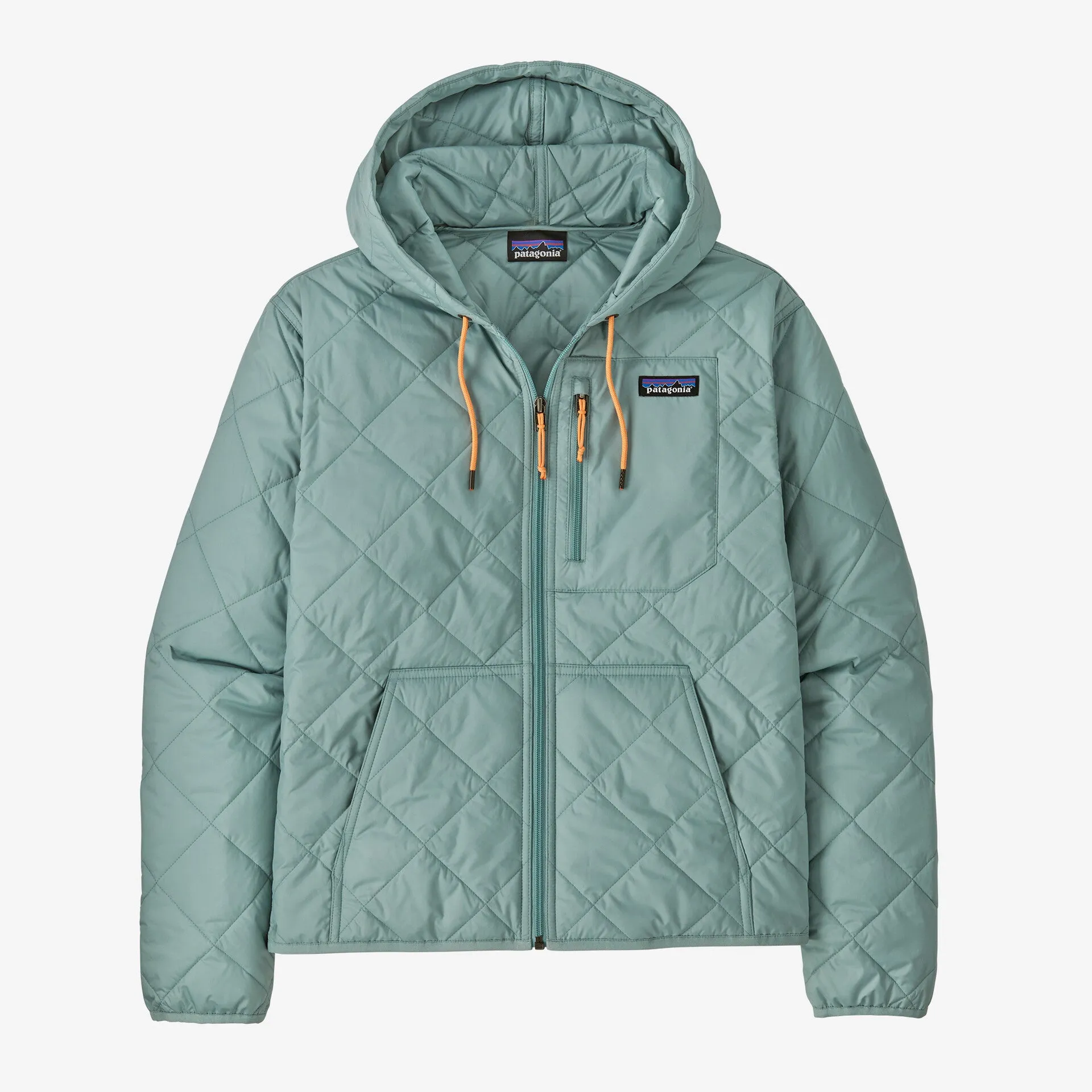 Women's Diamond Quilted Bomber Hoody - 20695