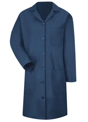 Women's Navy 6-Button Front Lab Coat