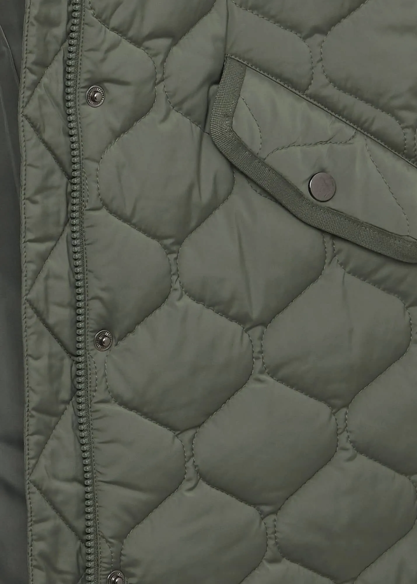 Yasmina Quilted Coat With Hood 