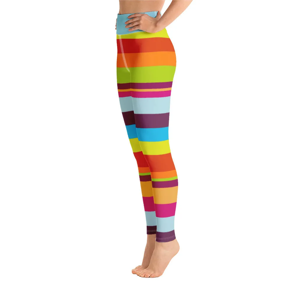 Yoga Leggings Striped