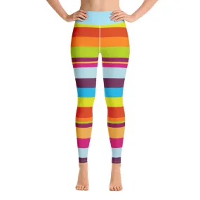 Yoga Leggings Striped