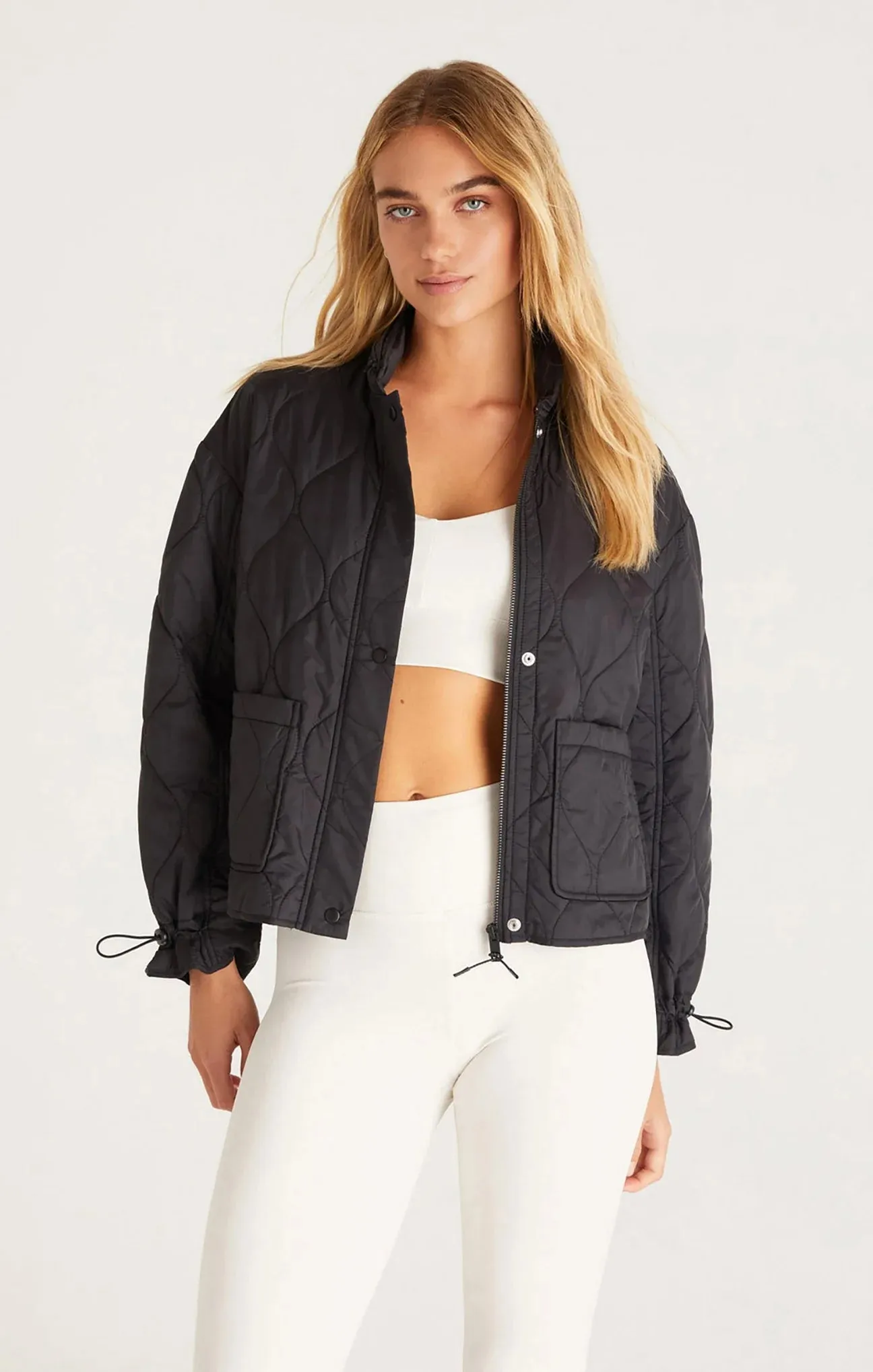 Z SUPPLY- ON THE MOVE QUILTED JACKET