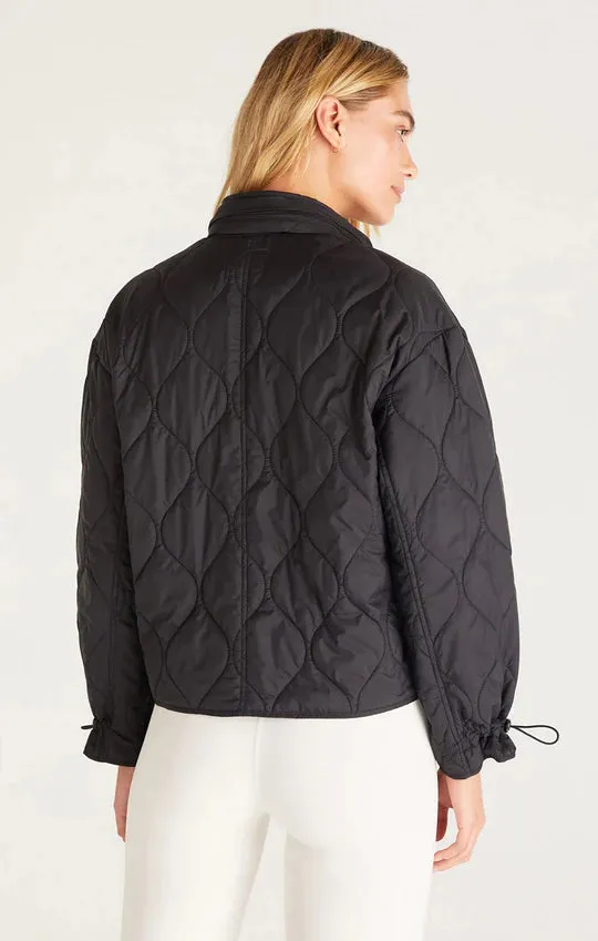 Z SUPPLY- ON THE MOVE QUILTED JACKET